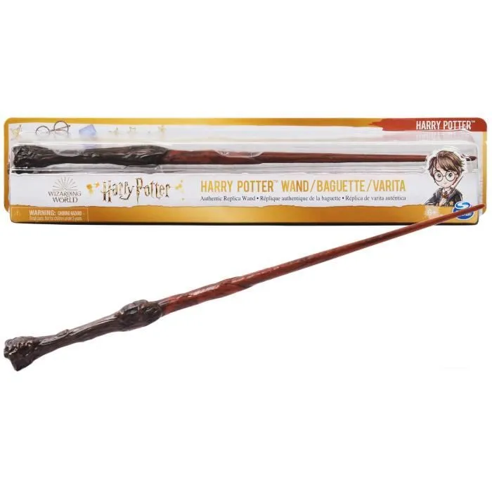 Baguette Harry Potter - SPIN MASTER - Jouet pour Enfant - Couleur Blanche - Garantie 2 ans-0