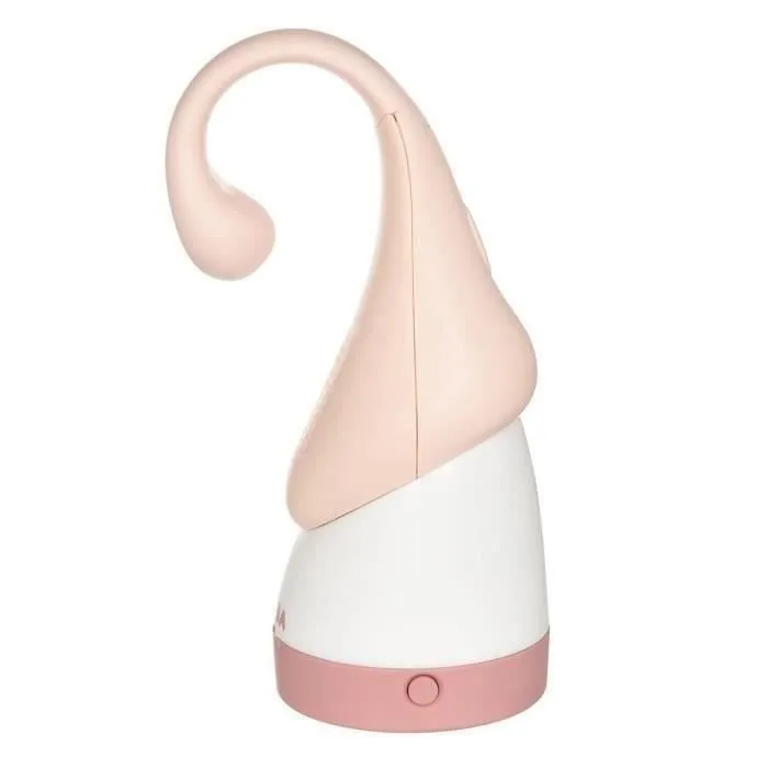 BEABA Veilleuse et lampe torche 2 en 1, nomade, rechargeable USB, longue autonomie 90h, Rose dragée-6