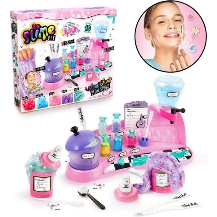 Atelier de parfum Slime'Glam - CANAL TOYS - Crée tes propres slimes parfumées !-0
