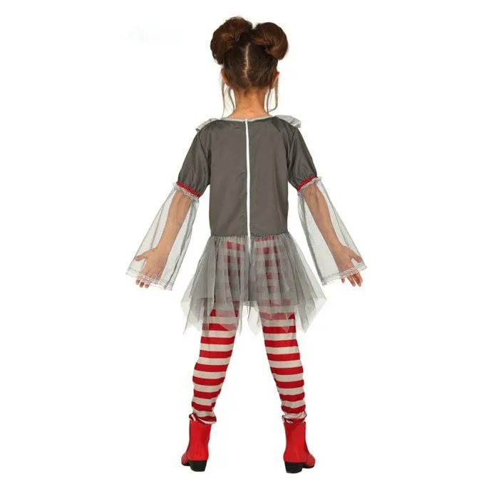 Déguisement clown psychopathe legging fille-3
