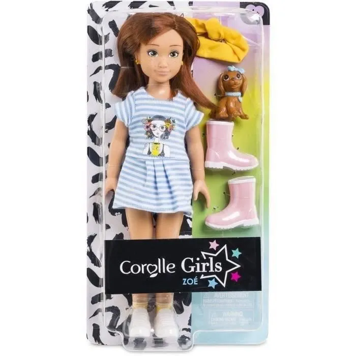 Poupée mannequin Corolle Girls Zoé Nature et Aventure avec 6 accessoires - 28 cm - dès 4 ans-4