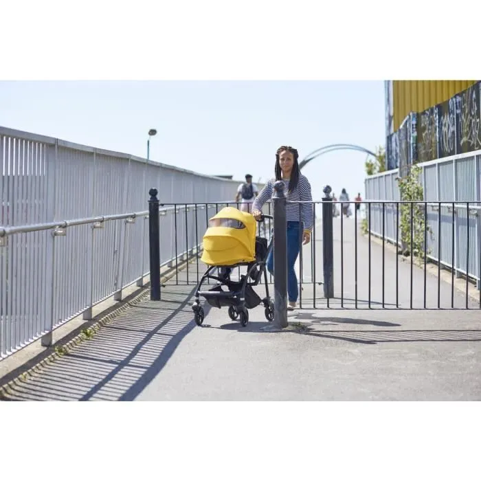 Nacelle pour poussette - BUGABOO - Bee6 - Gris - Fenêtre d'aération et adaptateurs plus hauts-2