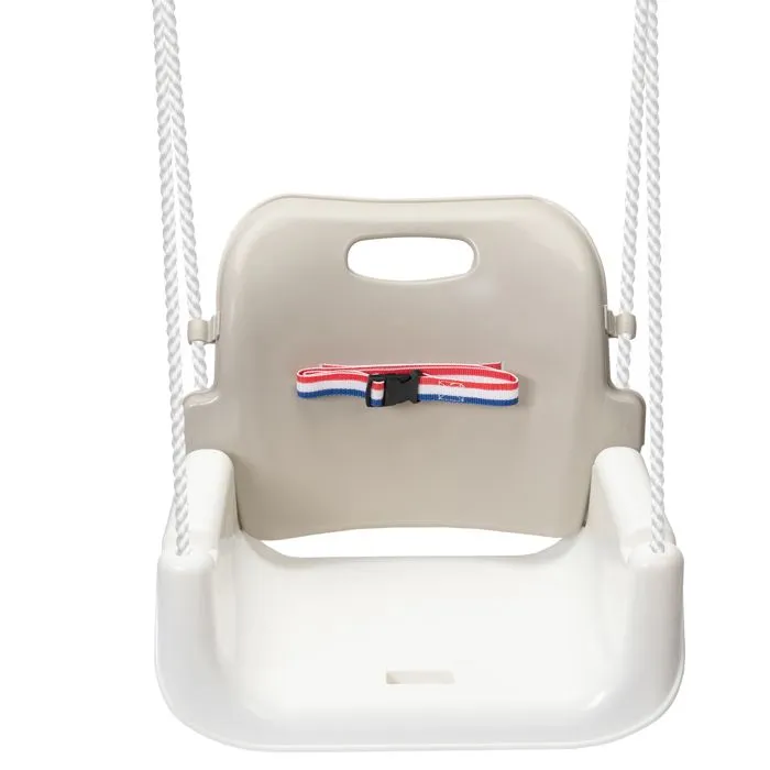 Balançoire 3 en 1 - COIL - Beige - Sécurité maximale - Réglage de hauteur - Intérieur/Extérieur-4