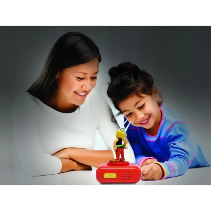 Réveil veilleuse digital LEXIBOOK - Asterix - 3D lumineux et sonore - Enfant-3