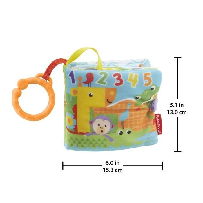Fisher-Price - Mon Petit Livre d'Activités - Jouet d'éveil - Dès la naissance-2