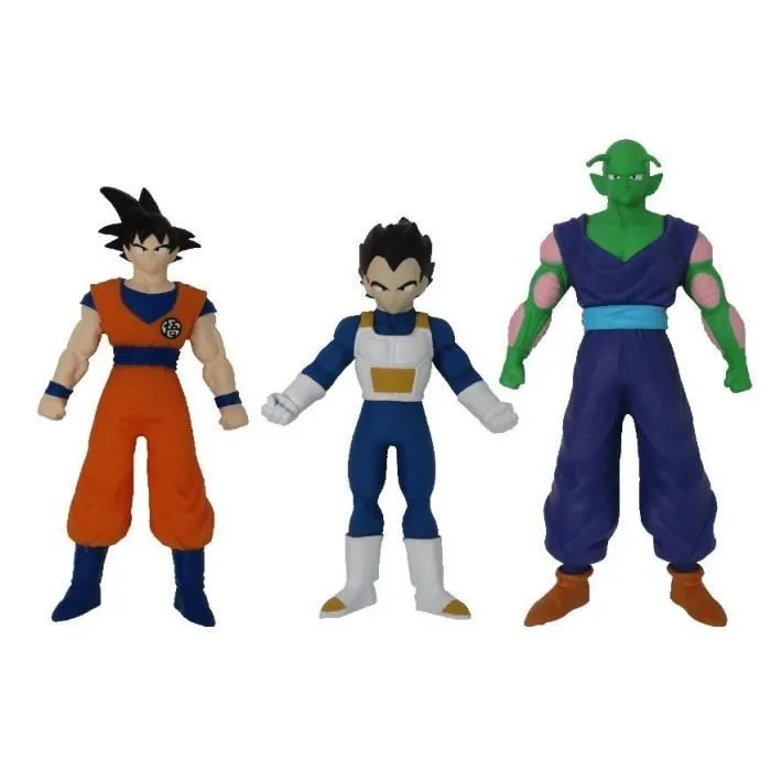 Figurine extensible DRAGON BALL - Pack de 3 - MONSTER FLEX-0