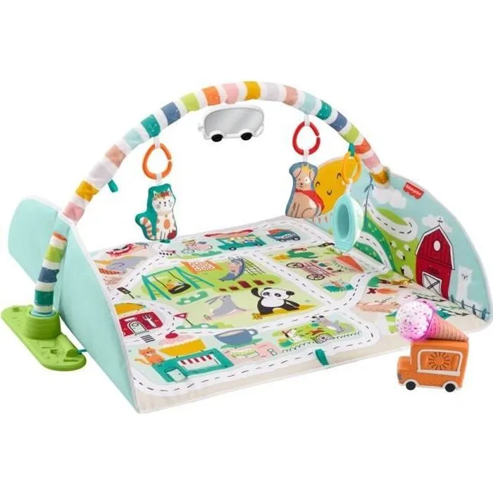 Fisher-Price - Mon Tapis Découvertes évolutif - Dès la naissance-4