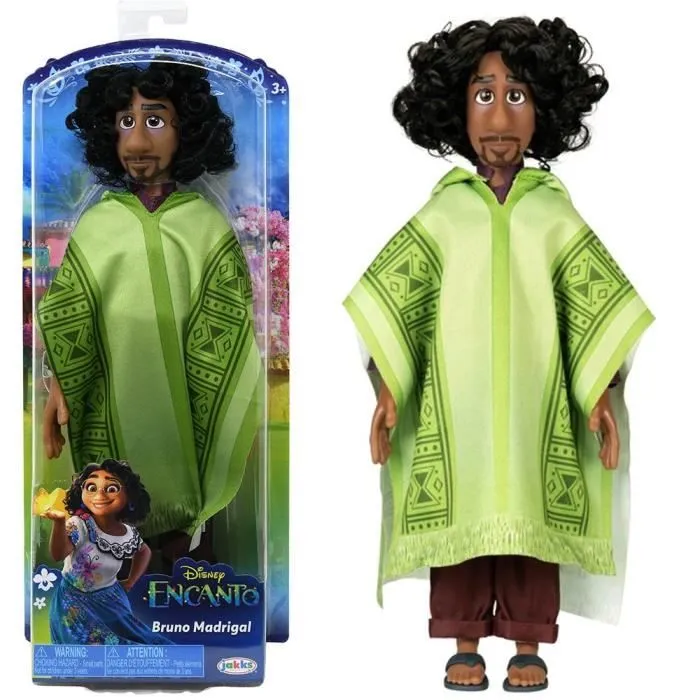 Poupée articulée Bruno de Disney Encanto - JAKKS PACIFIC - 27 cm-0
