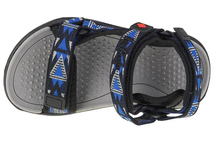 Sandales - Lee Cooper - Bleu marine - Tissu - Scratch - Enfant-2