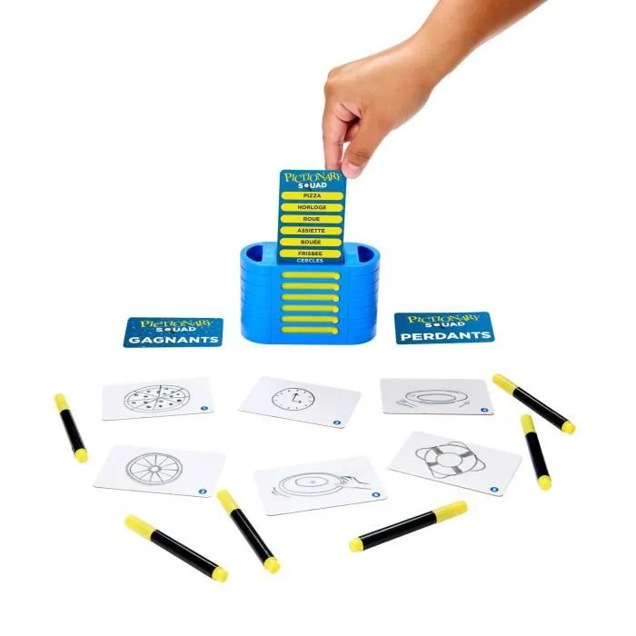 PICTIONARY SQUAD - PICTIONARY - HTW84 - JEUX FAMILLES MATTEL PICTIONARY-5