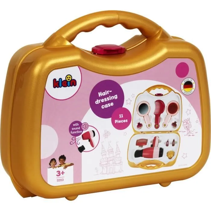 Mallette de coiffure avec sèche-cheveux électronique - KLEIN - 5559 - Dès 3 ans-4