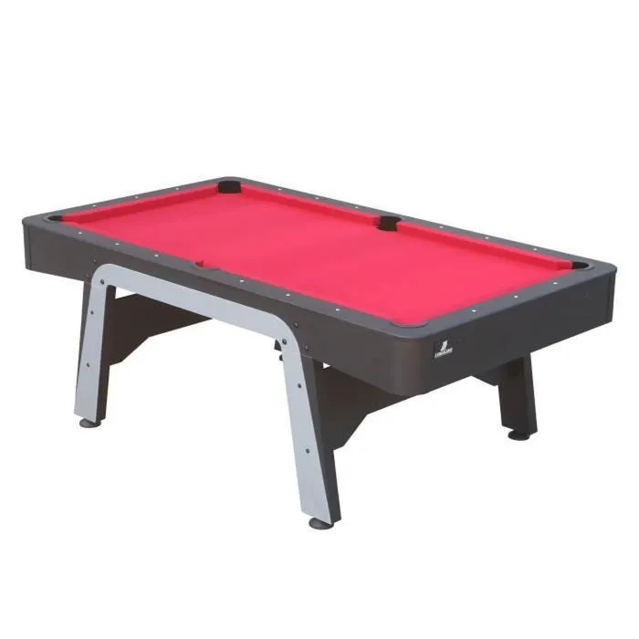 Table de Billard Arch Pro 7ft Noir/Rouge - Cougar - Pour Intérieur - Accessoires Inclus-3