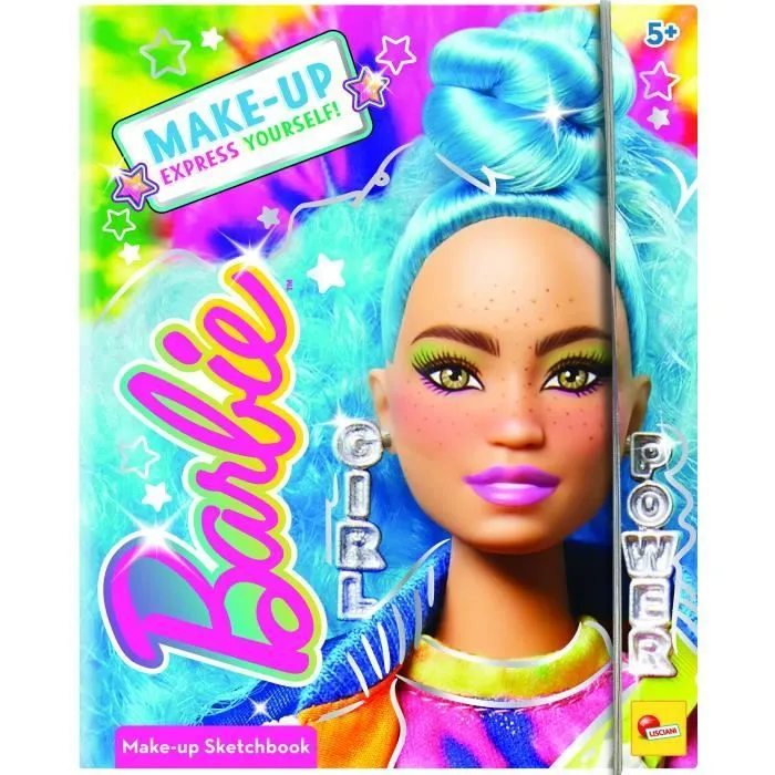 Sketchbook - Barbie Sketch Book Make Up - Lisciani - Pour Apprendre et Se Maquiller-0