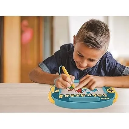 Lexibook - Ardoise Magique Minions - Format A5 avec accessoires magnétiques-1