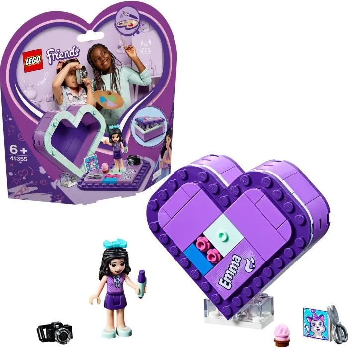 LEGO® Friends 41355 La boîte cœur d'Emma-2