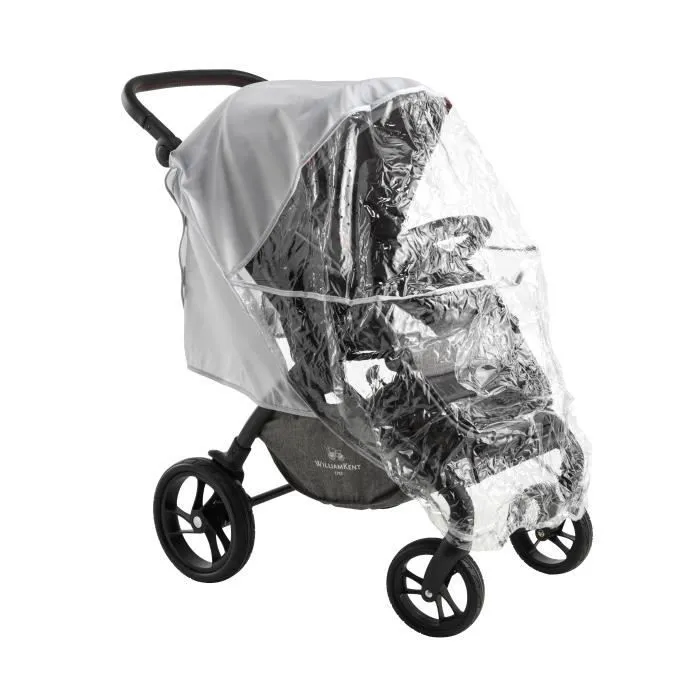 WILLIAM KENT 1733 Habillage Pluie - Compatible Poussettes Confort - Blanc-0
