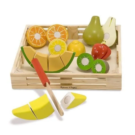 Jouet Premier Age - Melissa & Doug - Coffret de Fruits à Découper-2