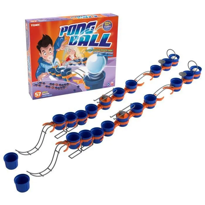 TOMY Pong ball - Ultime - 57 pièces-0