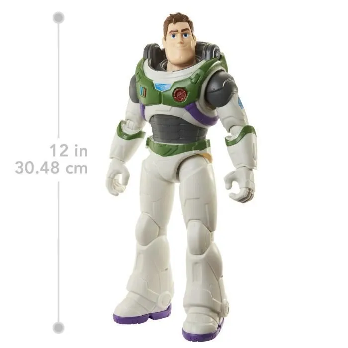 Figurine Buzz l'Éclair Ranger de l'Espace Alpha - MATTEL - 30cm - Multicolore - Extérieur-4