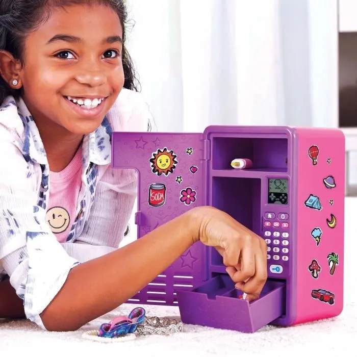 Casier MagicLocker VTECH KidiSecrets rose - 6-12 ans - Code secret à 6 chiffres-3