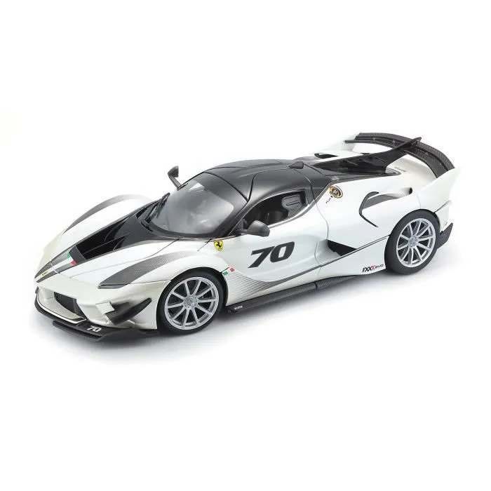 BBURAGO Voiture Ferrari FXX K Evo 1/18ème - Blanc-0