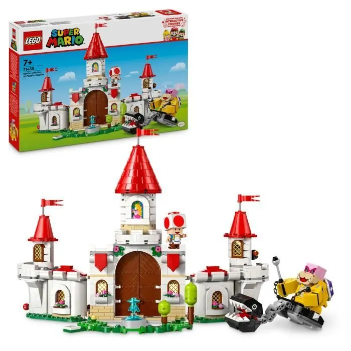 LEGO® Super Mario 71435 Combat Contre Roy au Château de Peach - Set Personnages Nintendo-0