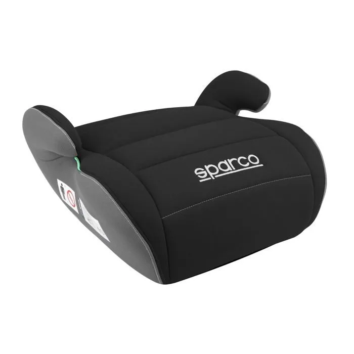 REHAUSSEUR BAS NOIR/GRIS ECE R129 ISIZE SPARCO-3