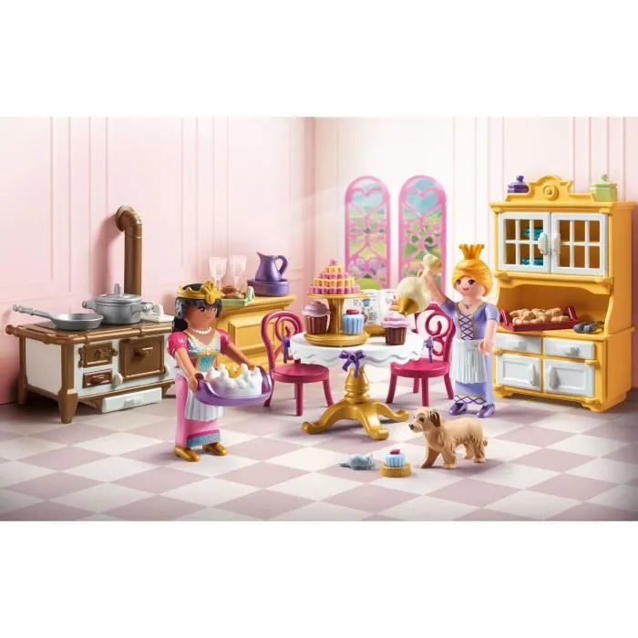 PLAYMOBIL 71848 Cuisine royale avec pâtisseries, Les princesses, 94 pièces, Dès 4 ans-1