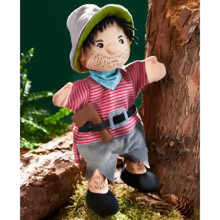 Marionnette à main - HABA - Rover - Mixte - Marron - A partir de 3 ans-2