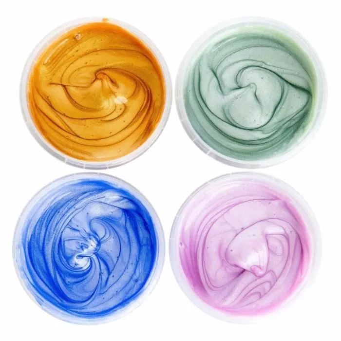 Set de peinture à doigts Cristal Mika naturelle et bio-1