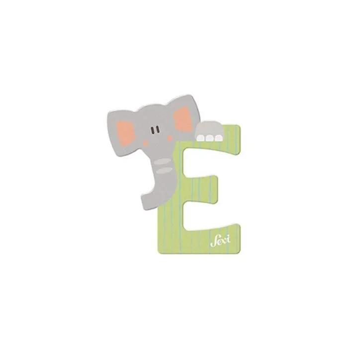 Sevi - Lettre E - Elephant-1