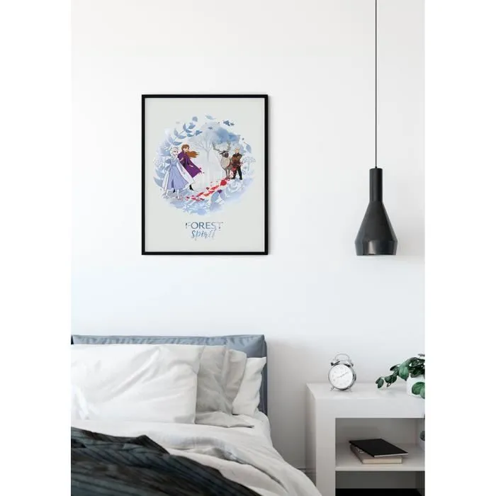 Poster Disney La Reine des Neiges 2 - Esprit de la forêt 50 cm x 70 cm - KOMAR - Décoration murale-1