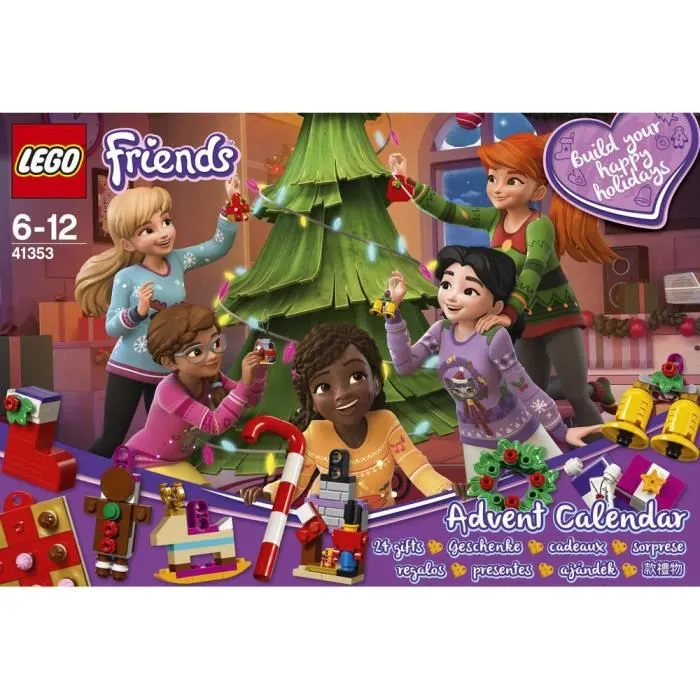 LEGO® Friends 41353 Le calendrier de l'Avent O Friends - Jeu de Construction-2