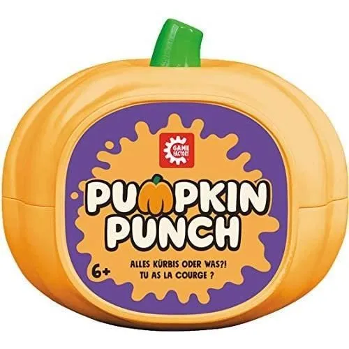 Game Factory Pumpkin Punch Jeu de réaction Rapide pour Amis et Famille Jeu de Cartes pour Enfants à partir de 6 Ans --2