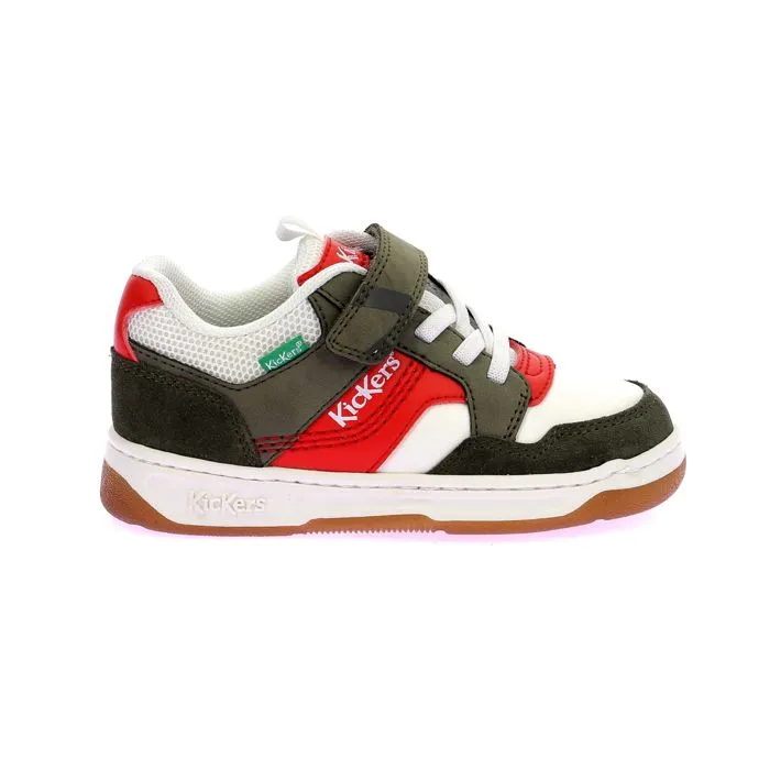 Baskets basses - KICKERS - Kickarting - Blanc - Taille 24 - Confort optimal enfant-0