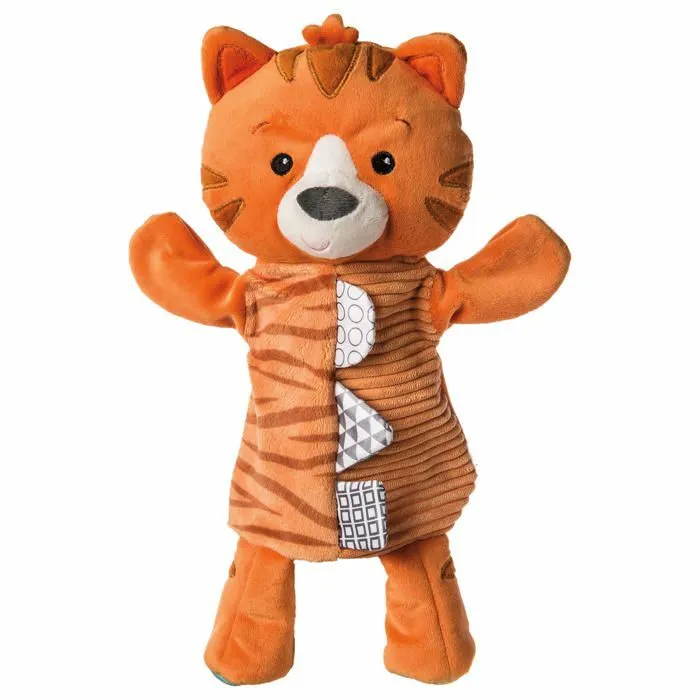 Peluche Mary meyer - 28021 - Baby Einstein First Discoveries Hand Puppet Pal, 33-Centimetres, Tinker Tiger-0