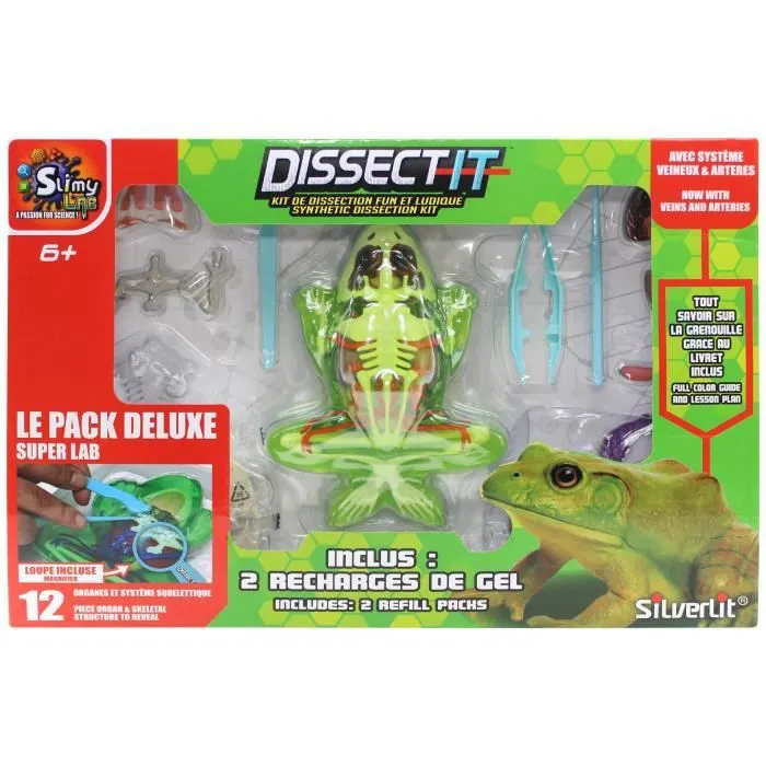 Silverlit - DISSECT-IT - Genouille en slime à disséquer et sa table de dissection