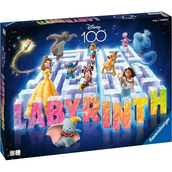Labyrinthe Disney 100ème anniversaire - Jeu de plateau - 4005556274604 - Ravensburger-5