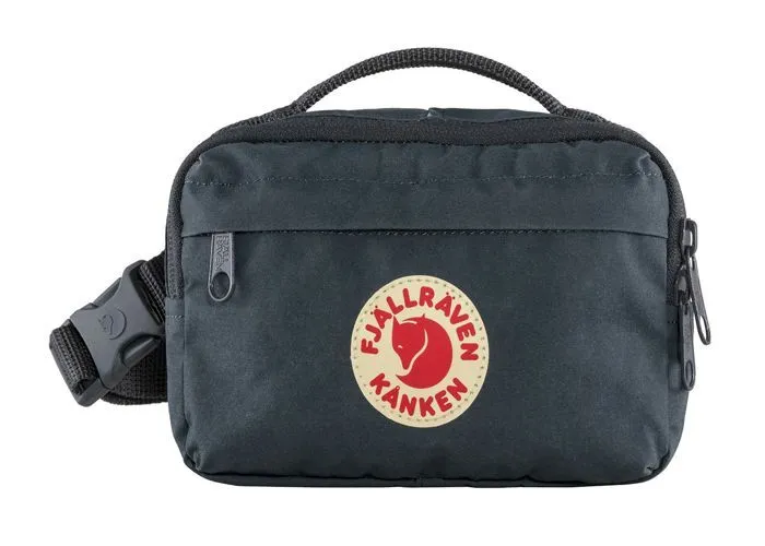 Sac Banane - Fjall Raven - Kanken Hip Pack - 12 cm - Bleu marine - Imperméable - Léger-0