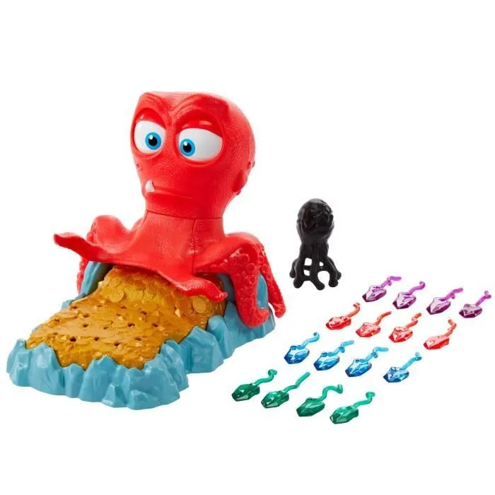 Mattel Games - Poulpe au Trésor - Jeu de Société - 5 ans et +-3