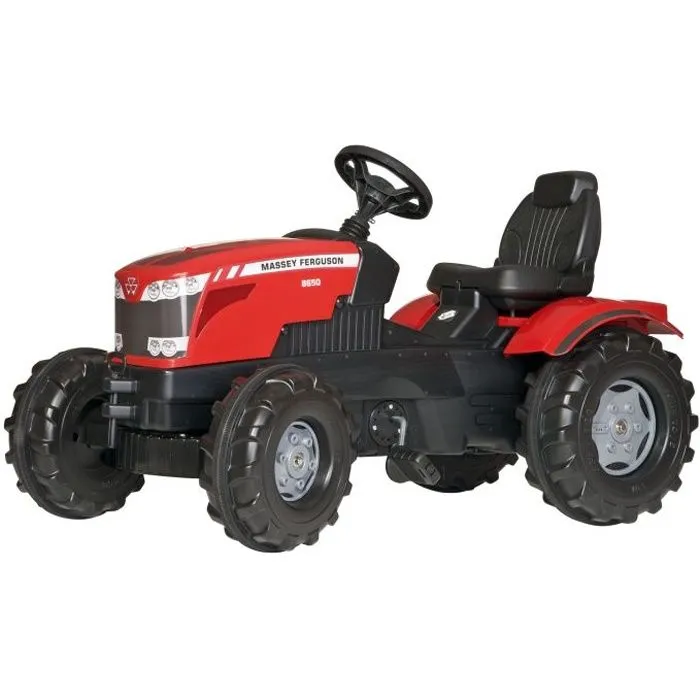 Tracteur à pédales - ROLLY TOYS - MASSEY FERGUSON 8650 - Vert/Bleu - Pour Enfant à partir de 3 ans-0