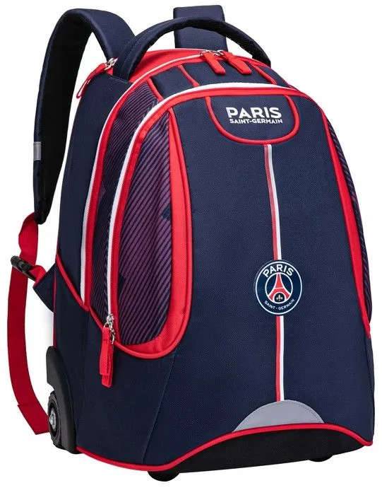 Sac à dos scolaire - PARIS SAINT GERMAIN - PSG - Roulettes - Polyester - 32x47x26 cm-2