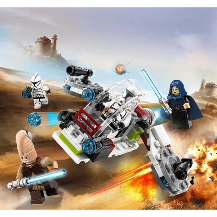 LEGO® Star Wars™ 75206 Pack De Combat Des Jedi Et Des Clone Troopers-1