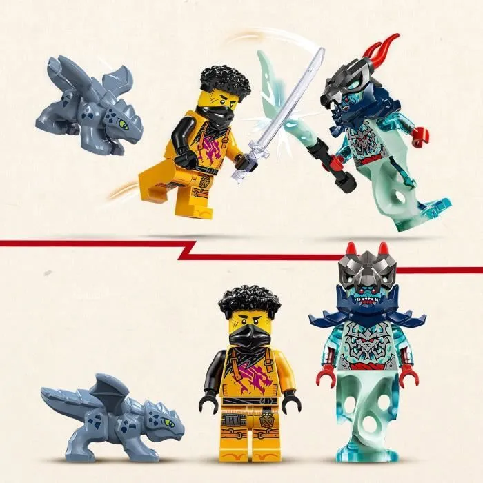 LEGO NINJAGO 71839 Le Robot De Spinjitzu d’Arin - Jeu De Construction Pour Garçon 7 Ans-2