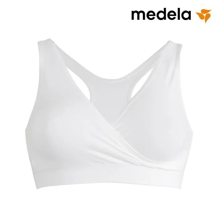 MEDELA Brassière d’allaitement - Blanc-0