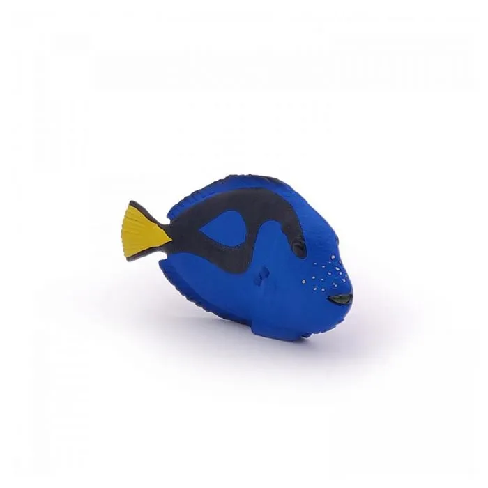 Figurine Poisson chirurgien - PAPO - Modèle Dory - Bleu, jaune et noir - Pour enfants à partir de 3 ans-1
