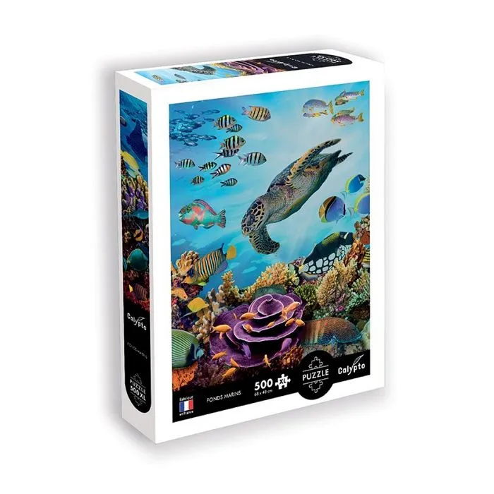 Puzzle Calypto Fonds marins-0