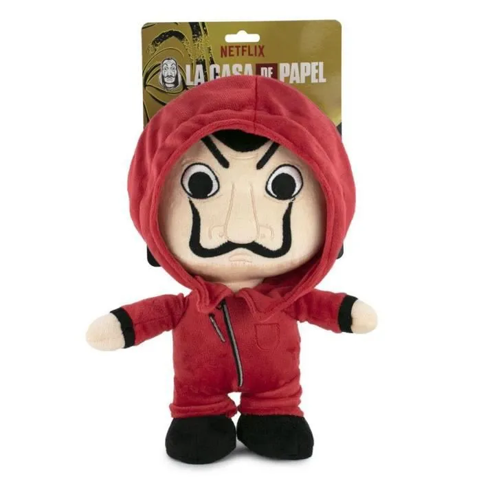 CP - Peluche Casa de papel - 26 cm-2
