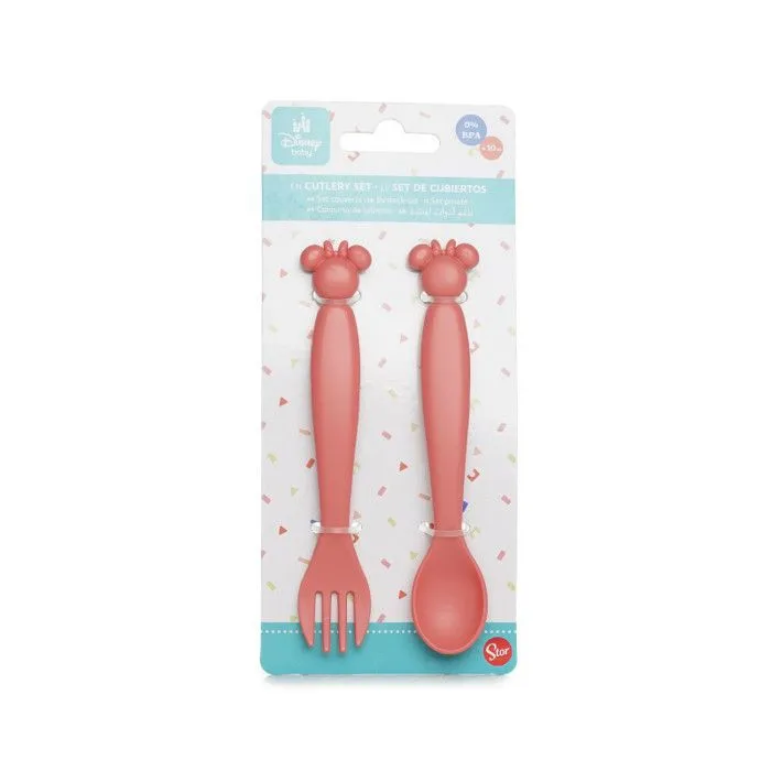 SET DE 2 COUVERTS SILHOUETTE MINNIE-2