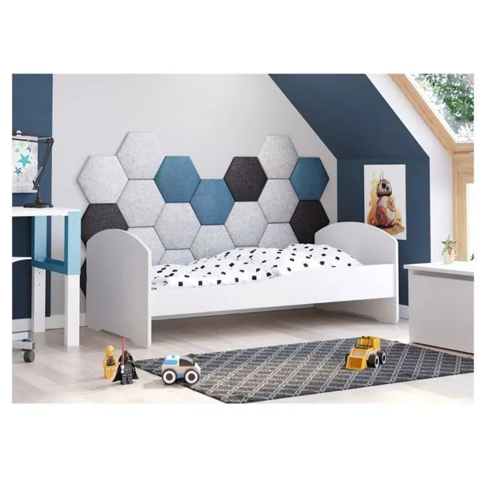 Lit enfant LUK 160x80 cm +SOMMIER+MATELAS-2